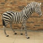 Afrika Zebrası Heykeli