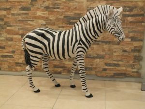 Afrika Zebrası Heykeli