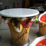 Dondurma Külahlı Masa