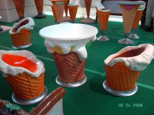 Dondurma Külahı Masa Takımı