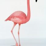 Küçük Flamingo Heykeli