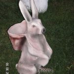 Sepetli Tavşan Figürü