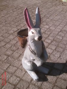 Sepetli Tavşan Maketi
