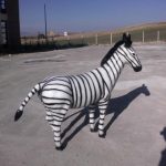 Zebra Heykeli